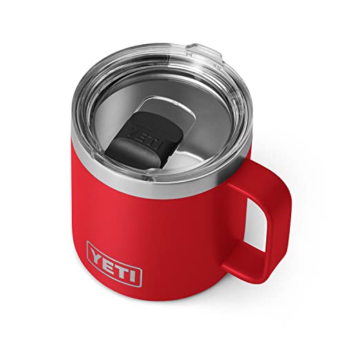 YETI Stainless Steel Rambler Drinking_Cup, Vacuum Insulated, with MagSlider Lid, 14 Ounces, Alpine Yellow