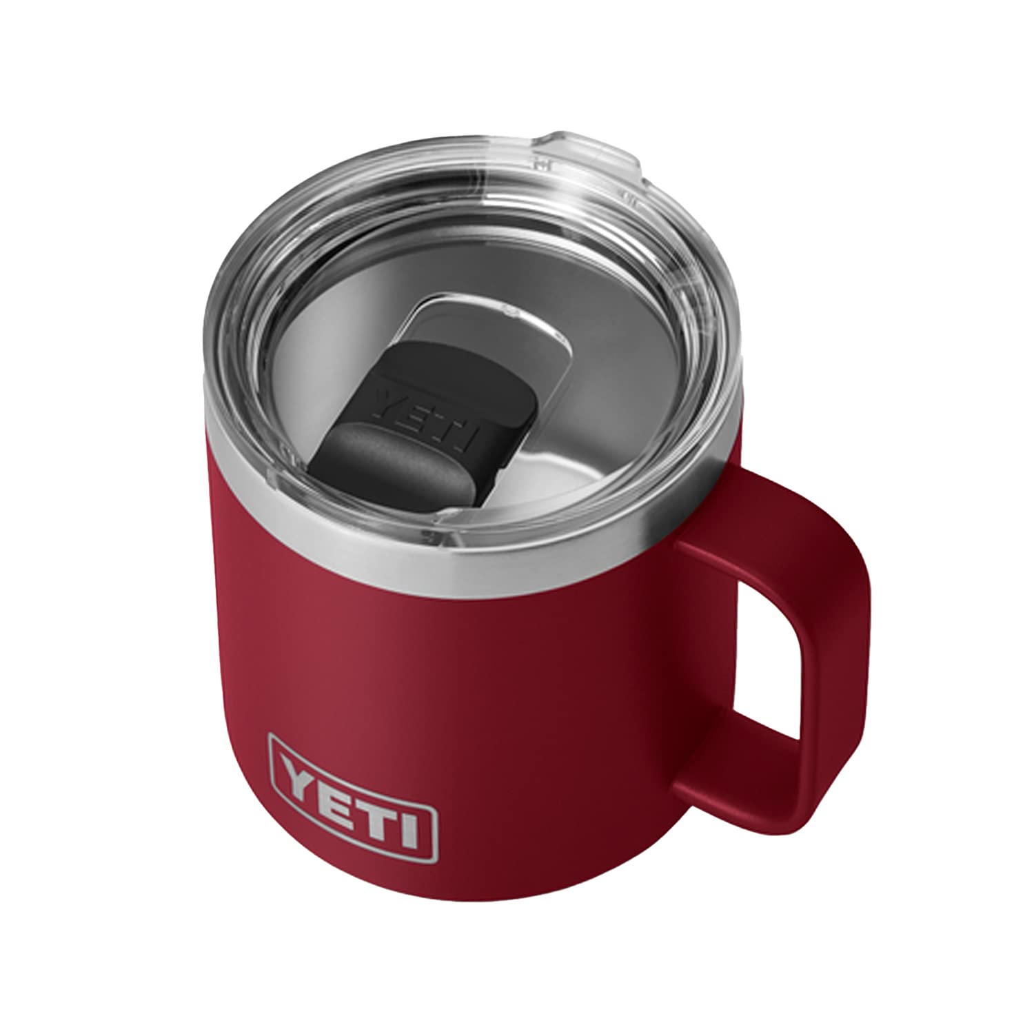 YETI Stainless Steel Rambler Drinking_Cup, Vacuum Insulated, with MagSlider Lid, 14 Ounces, Alpine Yellow