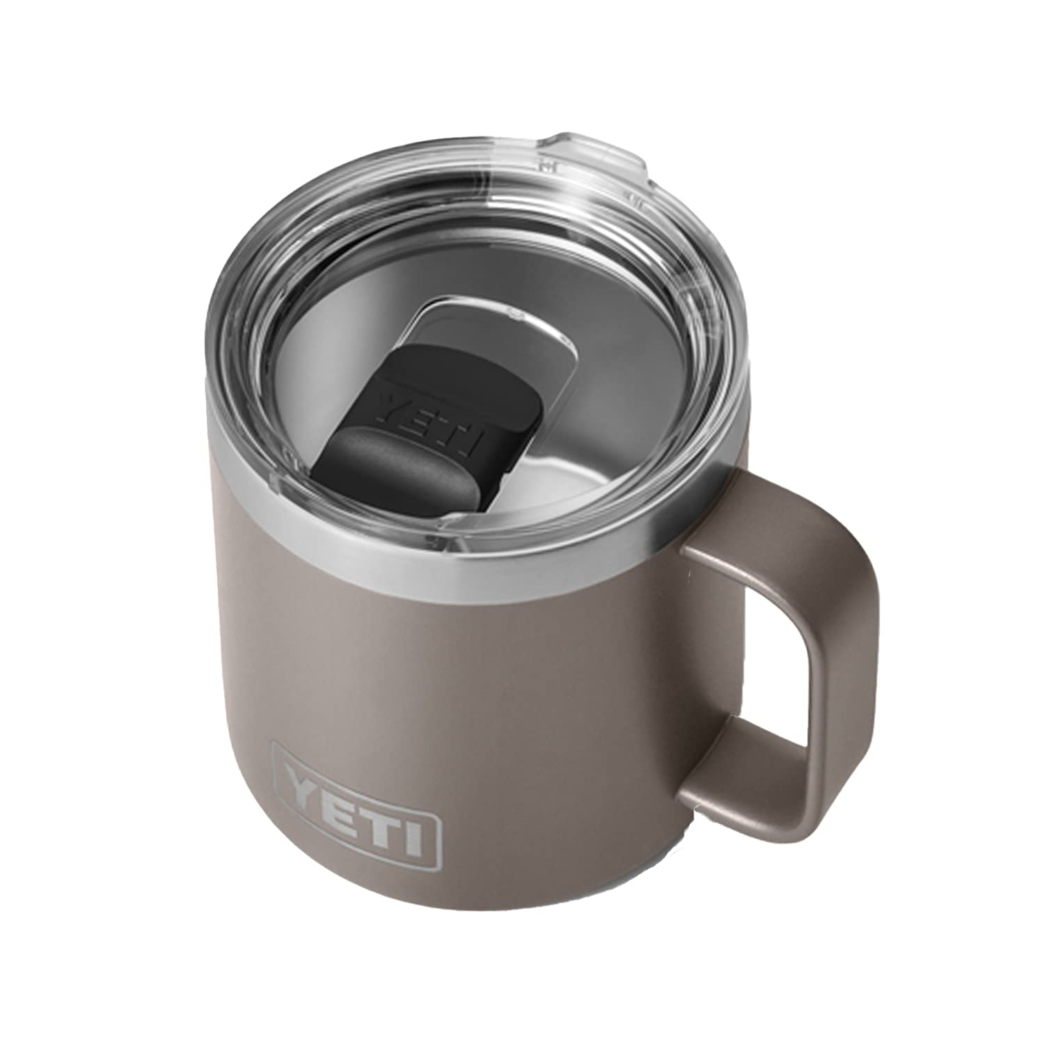 YETI Stainless Steel Rambler Drinking_Cup, Vacuum Insulated, with MagSlider Lid, 14 Ounces, Alpine Yellow