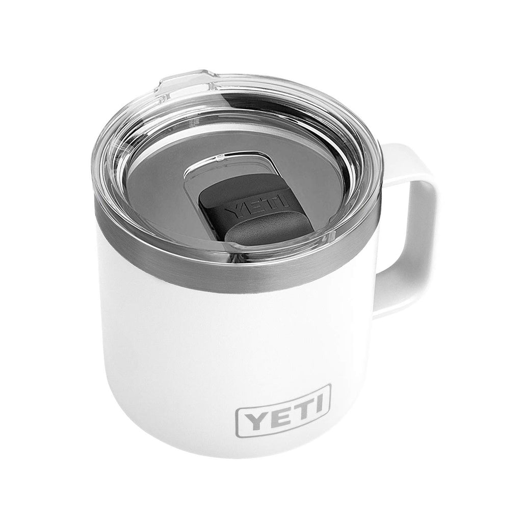 YETI Stainless Steel Rambler Drinking_Cup, Vacuum Insulated, with MagSlider Lid, 14 Ounces, Alpine Yellow