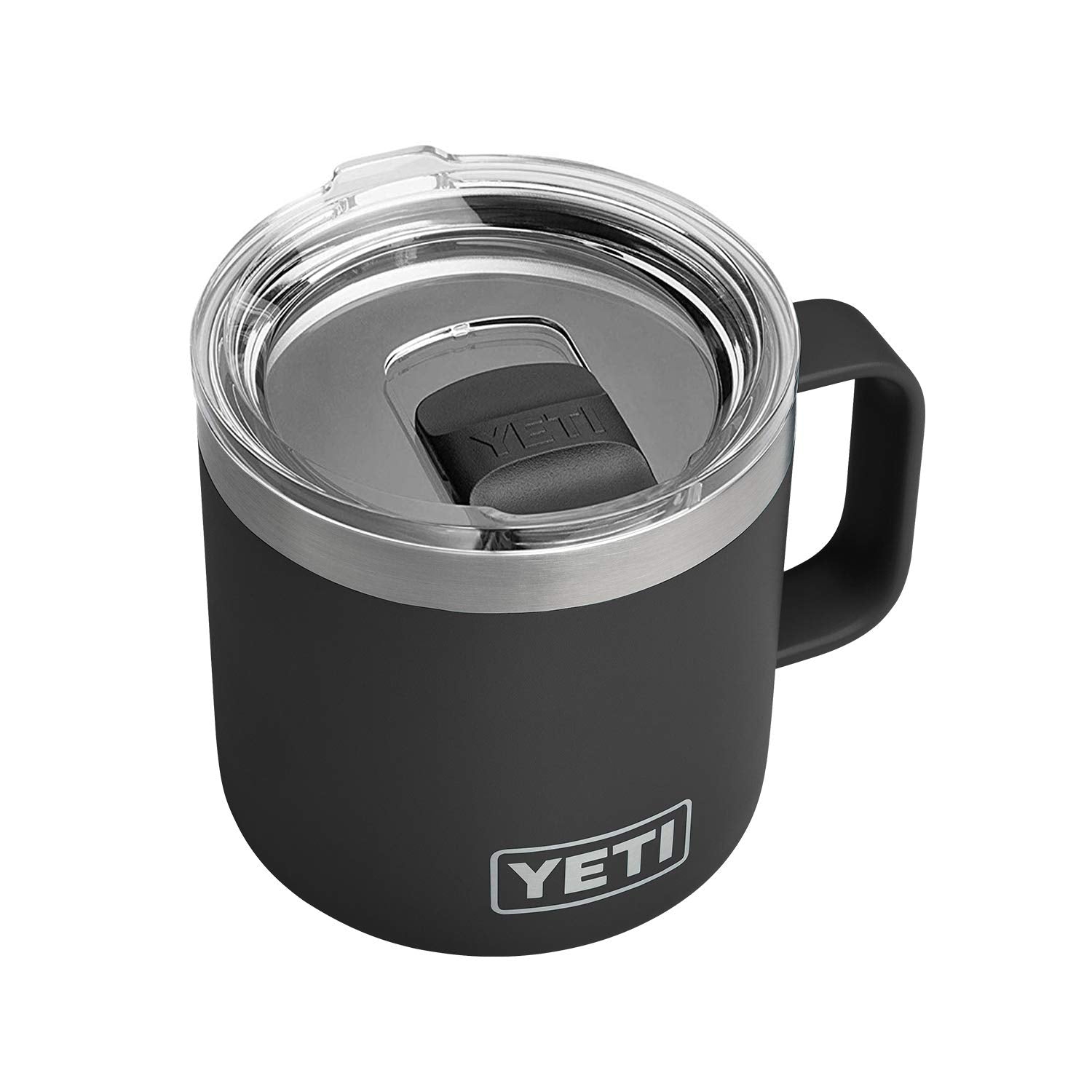 YETI Stainless Steel Rambler Drinking_Cup, Vacuum Insulated, with MagSlider Lid, 14 Ounces, Alpine Yellow