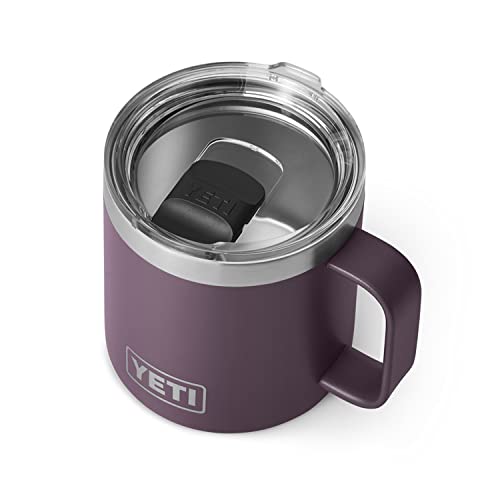 YETI Stainless Steel Rambler Drinking_Cup, Vacuum Insulated, with MagSlider Lid, 14 Ounces, Alpine Yellow