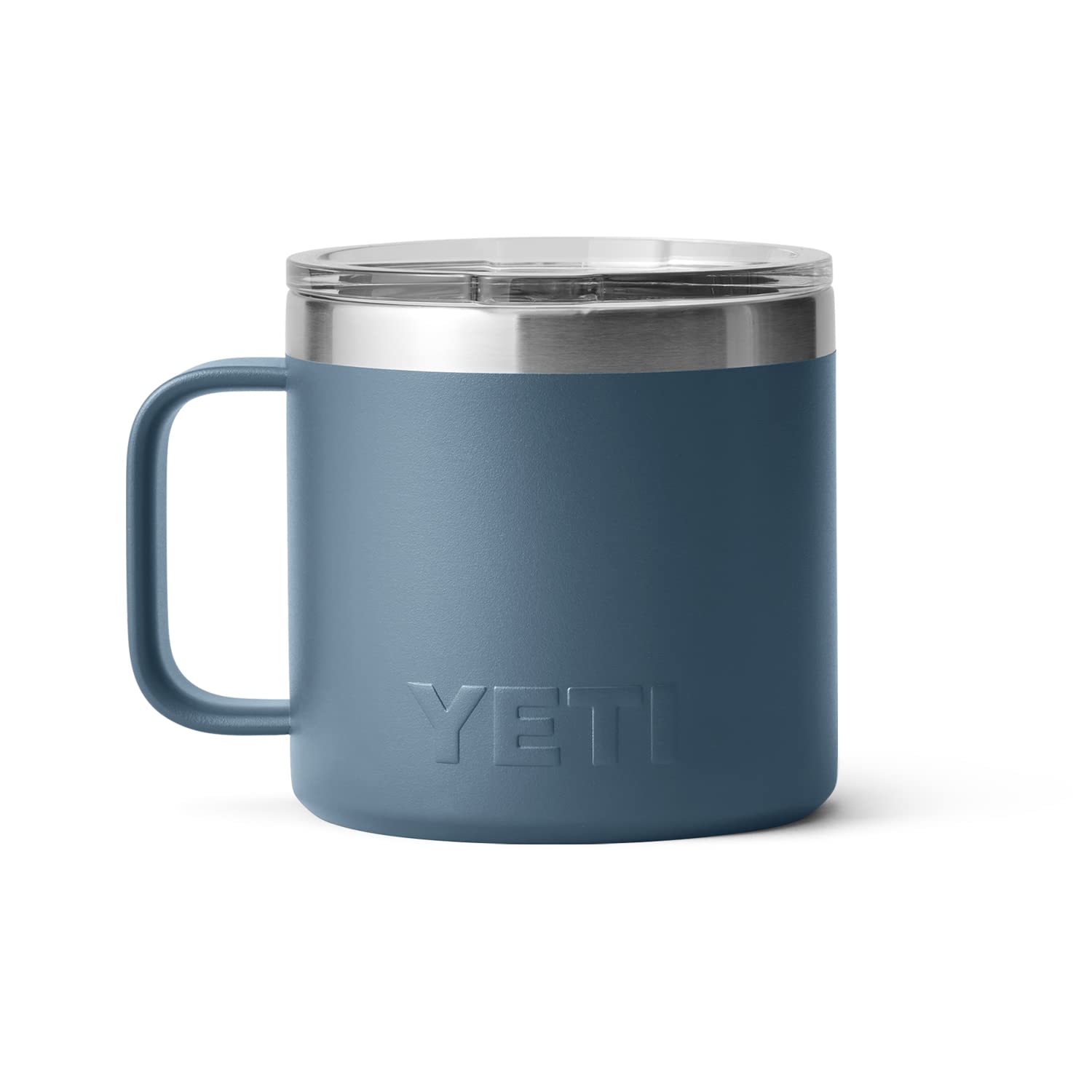 YETI Stainless Steel Rambler Drinking_Cup, Vacuum Insulated, with MagSlider Lid, 14 Ounces, Alpine Yellow