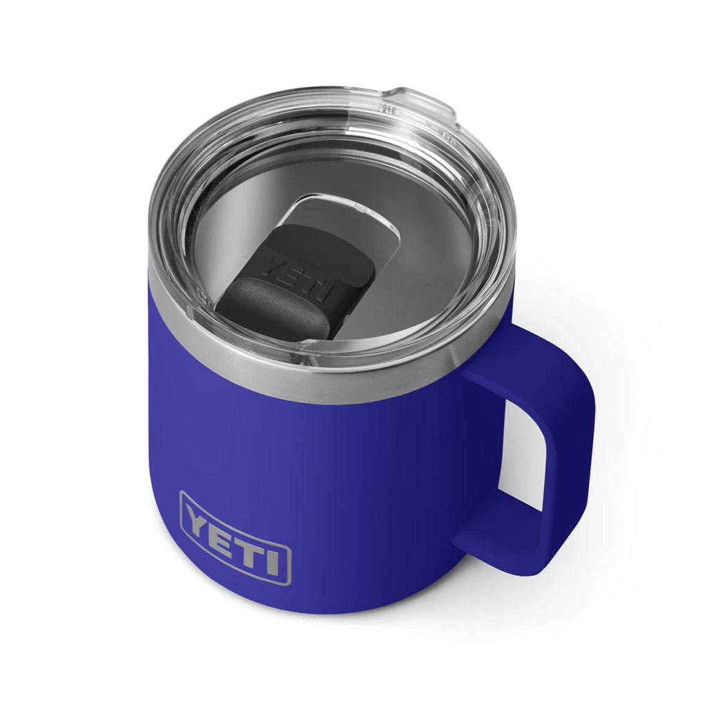 YETI Stainless Steel Rambler Drinking_Cup, Vacuum Insulated, with MagSlider Lid, 14 Ounces, Alpine Yellow