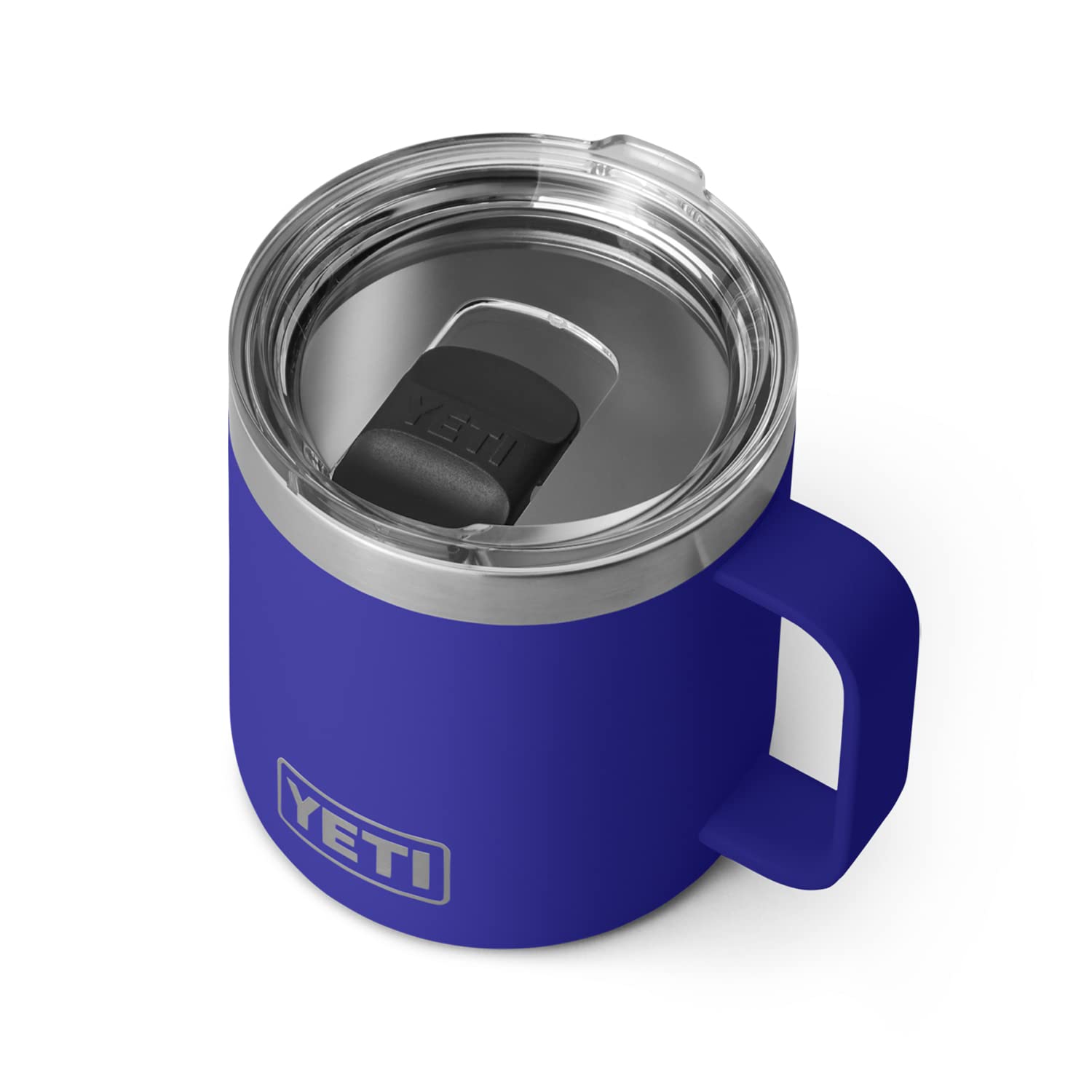 YETI Stainless Steel Rambler Drinking_Cup, Vacuum Insulated, with MagSlider Lid, 14 Ounces, Alpine Yellow