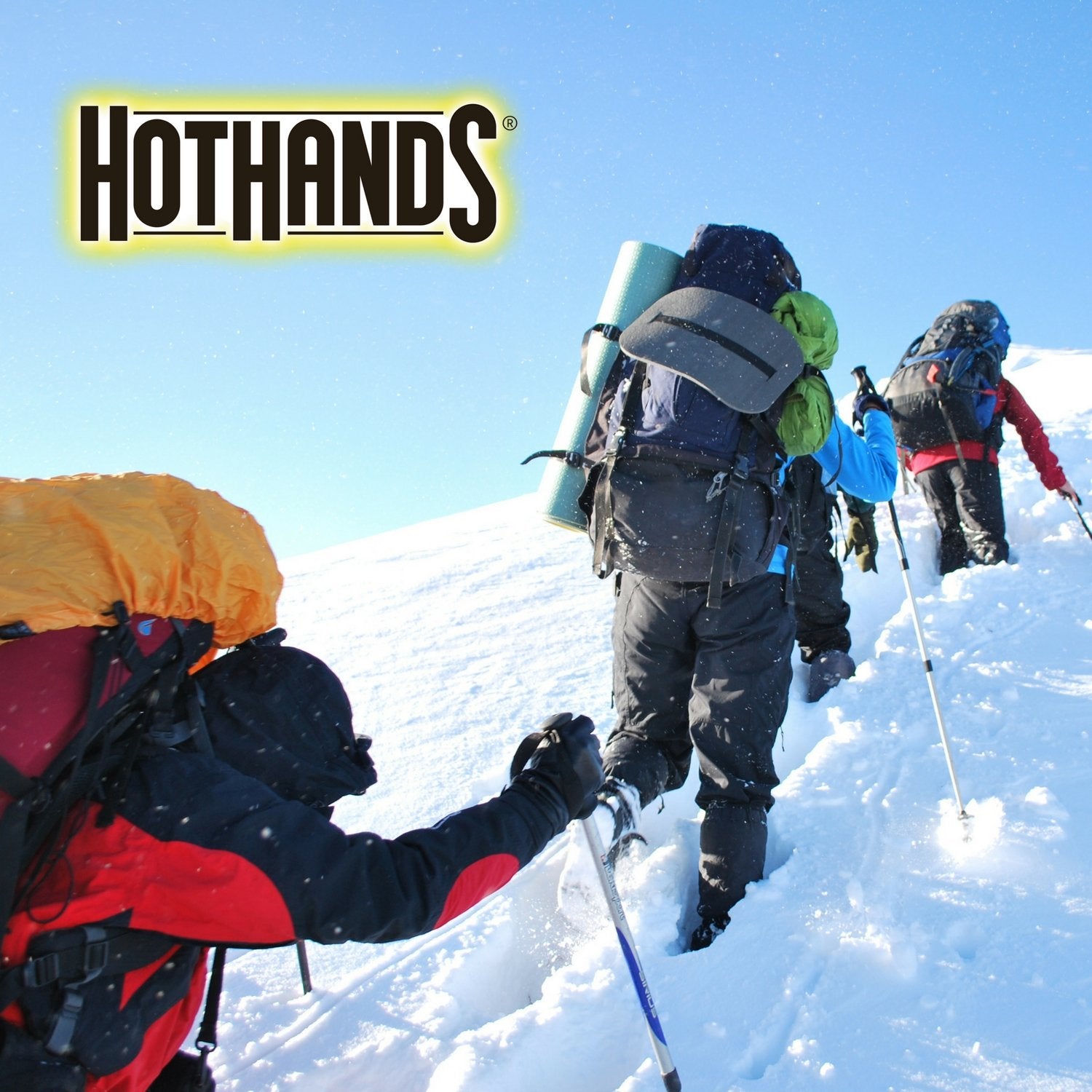 HotHands Hand Warmers - Long Lasting Natural Odorless Air Activated Warmers - Up to 10 Hours of Heat - 40 Pair