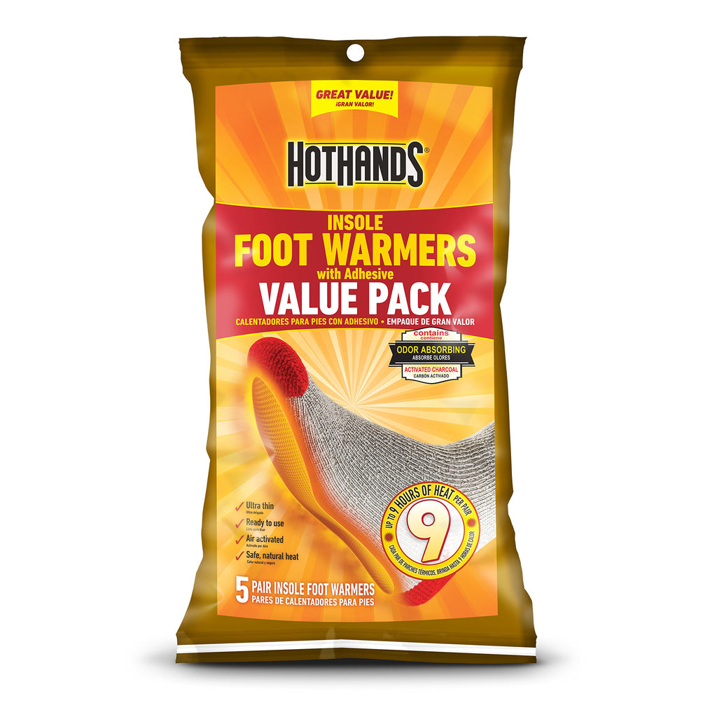 HotHands Hand Warmers - Long Lasting Natural Odorless Air Activated Warmers - Up to 10 Hours of Heat - 40 Pair